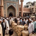 kegiatan donasi oleh orang kaya