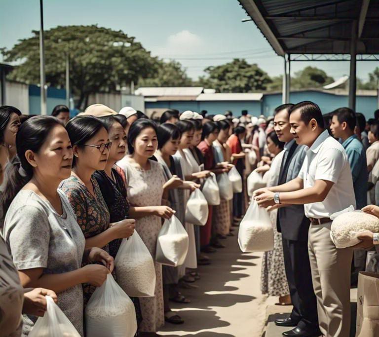sedekah adalah kebiasaan orang-orang kaya, hanya caranya yang berbeda-beda